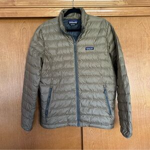 Patagonia Olive Puffer Jacket